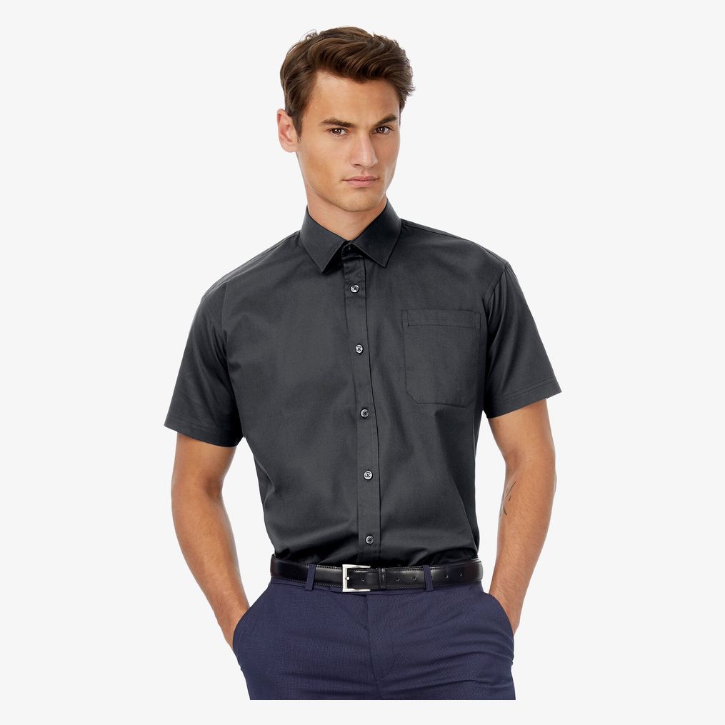 Sharp Short Sleeves Men B&C Collection