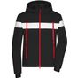 James&Nicholson Men´s Wintersport Jacket black/white/light_red