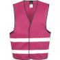 Result Core enhanced visibility vest raspberry