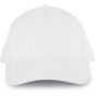 K-up Casquette 6 panneaux en coton bio white
