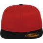 flexfit Premium 210 Fitted 2-Tone red/black