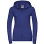 Russell Authentic Sweat Capuche Zippé Femme bright_royal