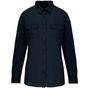 Kariban Chemise safari manches longues femme - navy - S