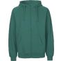 Neutral Mens Zip Hoodie teal