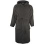 The One Towelling Bathrobe Hooded anthracite