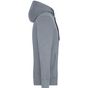 James&Nicholson Men's Lifestyle Zip-Hoody grey_melange/navy