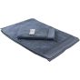 A&R Serviette d'invité DeLuxe Jeans blue