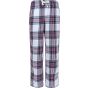 SF Clothing Kids´ tartan lounge pants white_pink_check