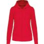 Kariban Sweat-shirt écoresponsable zippé à capuche femme red