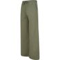 SF Clothing Women´s sustainable fashion wide leg joggers khaki