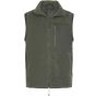 Front Row Recycled sherpa gilet dark_olive