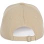 K-up Casquette en coton et polyester recyclés K-loop tracking-  6 panneaux beige
