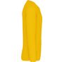 kariban T-shirt homme manches longues encolure ronde yellow