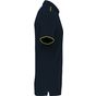 WK Designed To Work Polo Day To Day contrasté manches courtes homme navy/fluorescent_yellow