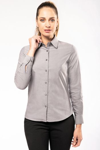 Image produit Chemise Oxford manches longues femme