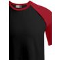 Promodoro Men´s Raglan T black/red