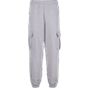 Build Your Brand 90's Cargo Sweatpants heather_grey