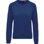 Kariban Sweat-shirt BIO col rond manches raglan femme  - ocean_blue_heather - XS