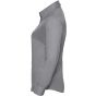 Russell Chemise Oxford cintrée manches longues femme silver