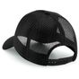 Beechfield Casquette filet urbaine à 6 panneaux réglable recyclée black