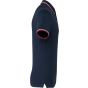 Kariban Polo maille piquée manches courtes homme navy/red/white