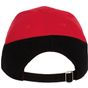 k-up Racing - casquette bicolore 6 panneaux red/black