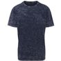 Build Your Brand Acid Washed Tee indigo_white