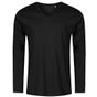 Xo by Promodoro Men´s V-Neck T-Shirt Longsleeve black