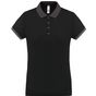 ProAct Polo piqué performance femme black/sporty_grey