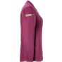 karlowsky Women's Long-Sleeve Chef Jacket Green Generation Sustainable GRS Fuchsia