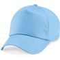 Beechfield Casquette Original 5 panneaux  sky_blue
