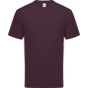 fruit of the loom Iconic 195 ringspun premium T dark_plum
