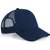 Beechfield Casquette filet réglable en micro-knit french_navy