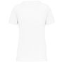 Kariban T-shirt BIO150 col V femme white