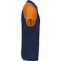Kariban Polo Baseball navy/l.g./orange
