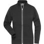 James&Nicholson Ladies´ Doubleface Work Jacket -SOLID- black