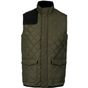 Kariban Bodywarmer matelassé homme mossy_green/black
