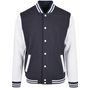 Build Your Brand Basic Basic College Jacket navy/white