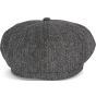 K-up Casquette style newsboy  herringbone_grey
