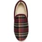 Kariban Charentaises unisexe Made in France bordeaux_checked