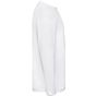 fruit of the loom Valueweight Long Sleeve T blanc