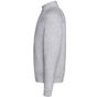 fruit of the loom Premium Zip Neck Raglan Sweat gris_chine