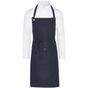 SG Accessories - Bistro Provence - Eyelet Bib Apron with Pocket navy