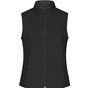 James&Nicholson Ladies´ Promo Softshell Vest black/black