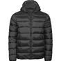 tee jays Lite hooded jacket black