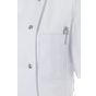 karlowsky Women's Short-Sleeve Chef Jacket Greta White