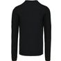 kariban Pull col V homme black