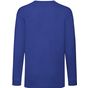 fruit of the loom Long Sleeve Valueweight T Kids bleu_royal