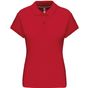 kariban Polo manches courtes femme - red - S