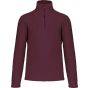 Kariban Enzo > Micropolaire col zippé homme wine